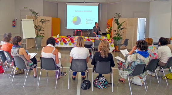 Formation au management par la psychologie positive avec Corinne et Frédéric Cosseron