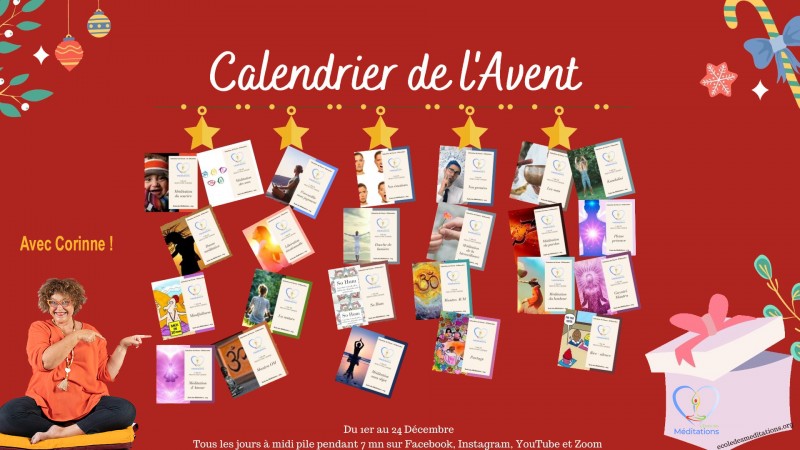 Calendrier de l'Avent des Méditations de la Joie